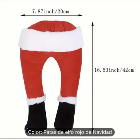 Patas de elfo rojo de navidad's photo #1