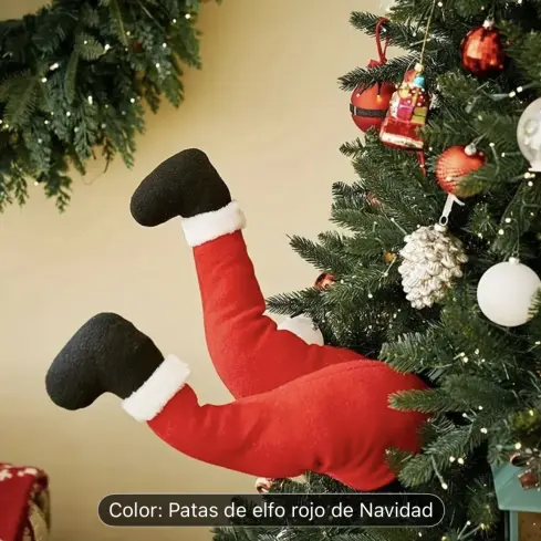 Patas de elfo rojo de navidad's photo #1