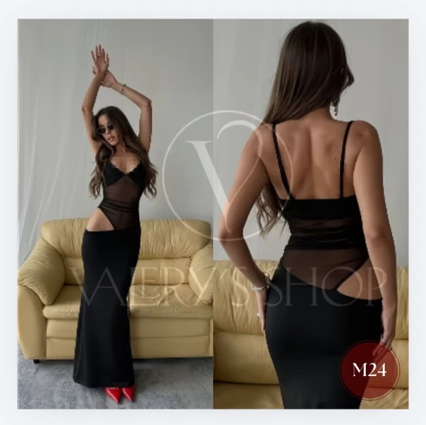 Vestido con transparencias M24's foto | Valery’s Shop |  BizneCubano