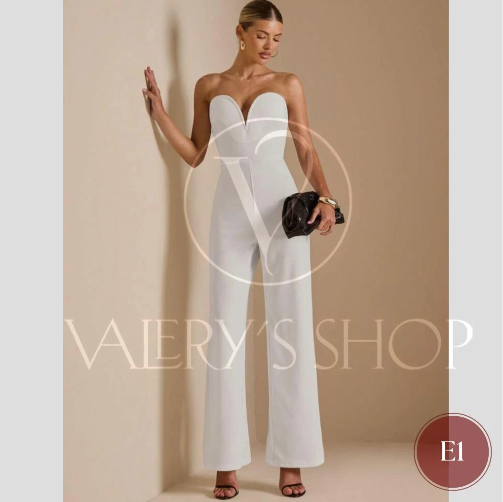 Enterizo de pierna ancha elegante E1's foto | Valery’s Shop |  BizneCubano