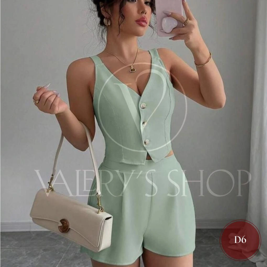 Conjunto de short y blusa D6's foto | Valery’s Shop |  BizneCubano